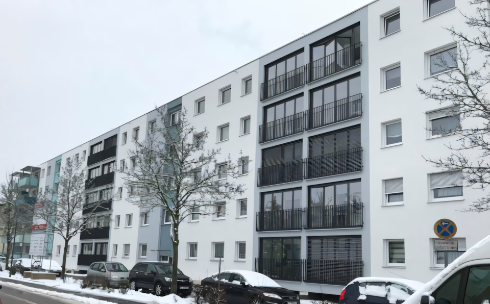 Sanierung 70 Wohneinheiten Augsburg